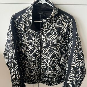 Black and off white comfy jacket from fabrik!